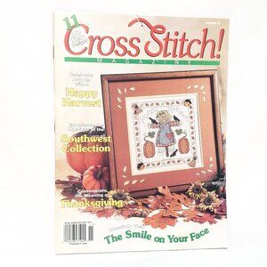 Cross Stitch Magazine Patterns 11 Design 1998 Happy Harvest Southwest Collection